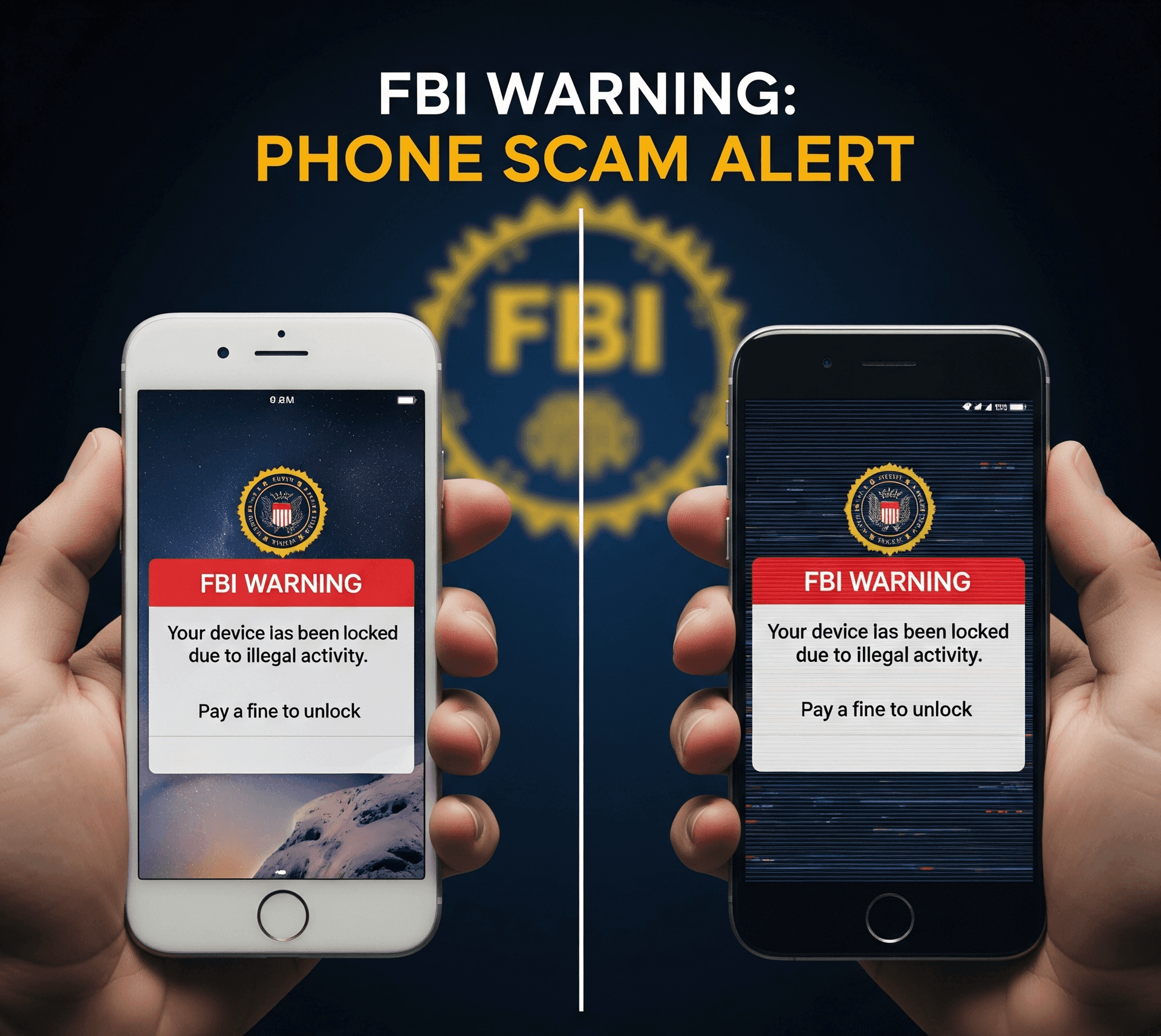 FBI Warns iPhone & Android Users About New Scam