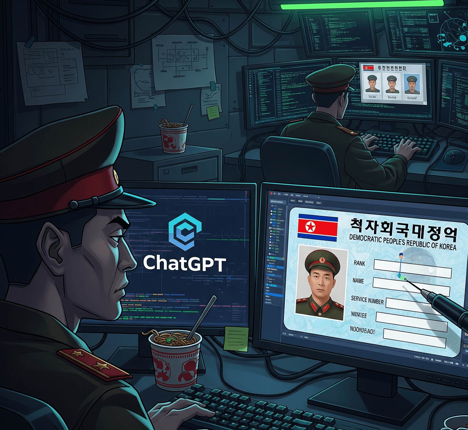 Researchers Warn North Korean Hackers Used ChatGPT to Forge Fake Military IDs