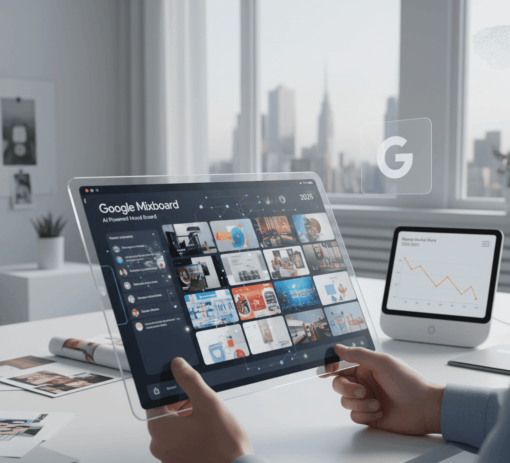 Google Launches Mixboard: An AI-Powered Mood Board App Challenging Pinterest in 2025